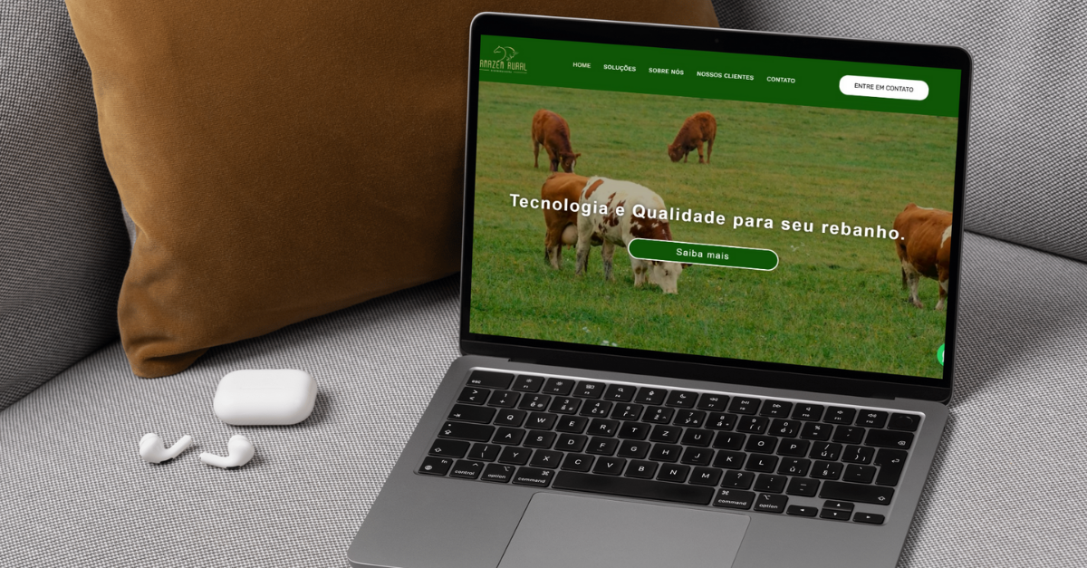 Landing Page para Armazém Rural Distribuidora