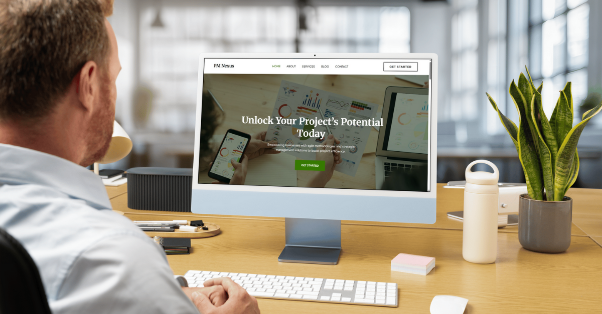 Desenvolvimento do Site Institucional PMNexus