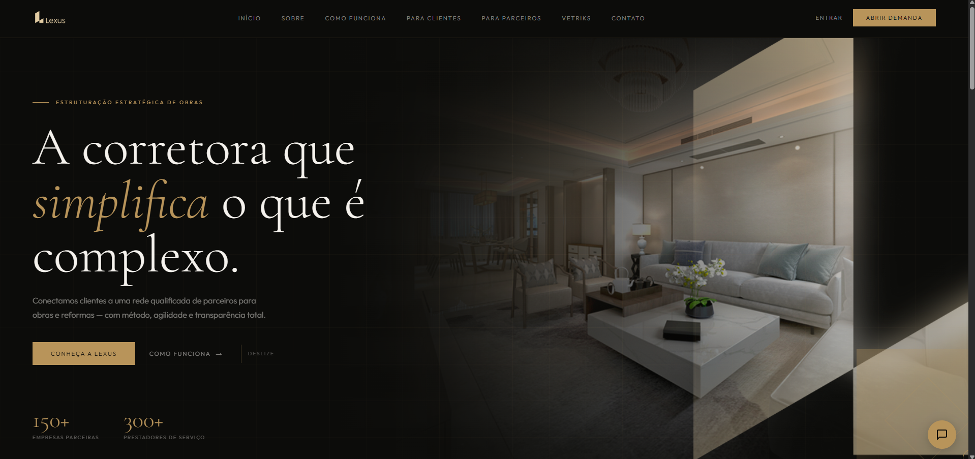 Lexus - Site Institucional e Sistema de Broker